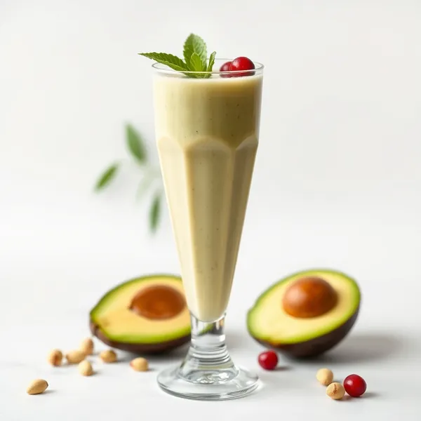 Batido Desintoxicante de Aguacate y Leche de Pistacho