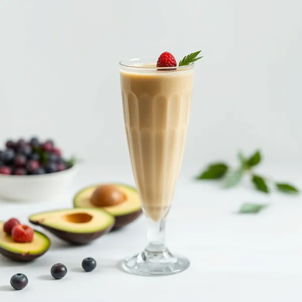 Detoxing Avocado Spelt Milk Smoothie