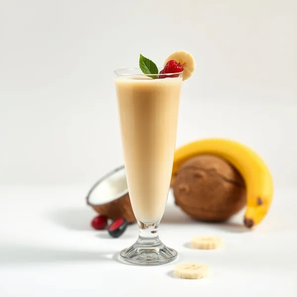 Smoothie Détoxifiant à la Banane et à l'Eau de Coco