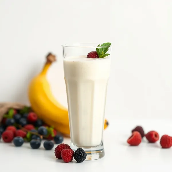 Smoothie Détox à la Banane et au Yaourt Grec