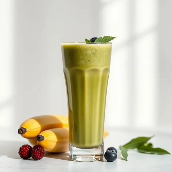 Smoothie Détox à la Banane et au Thé Matcha