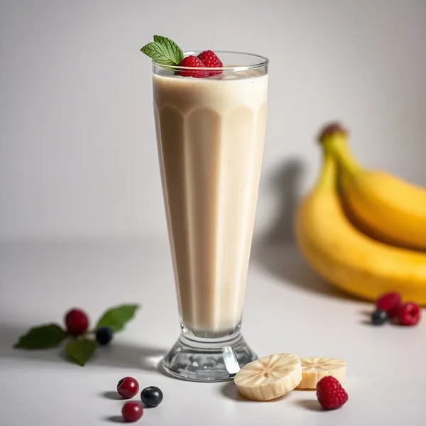 Smoothie Detox de Banana e Leite de Espelta