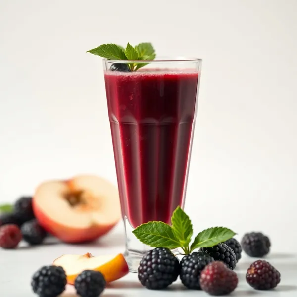 Batido Detox de Mora y Manzana