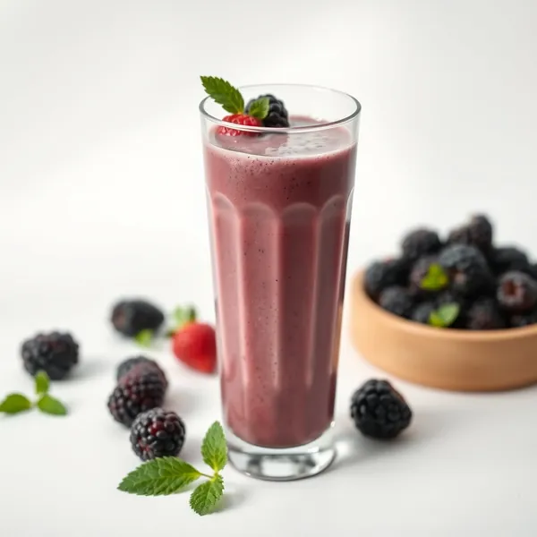 Smoothie Détox de Mûre et Kéfir
