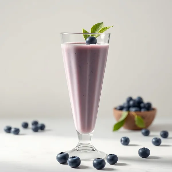 Smoothie Détox aux Myrtilles et Kéfir