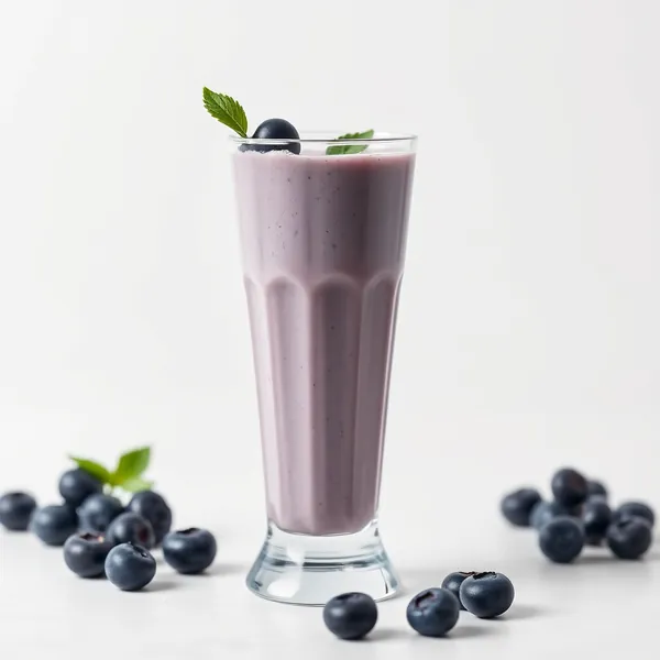 Batido Detox de Arándano y Leche de Avena