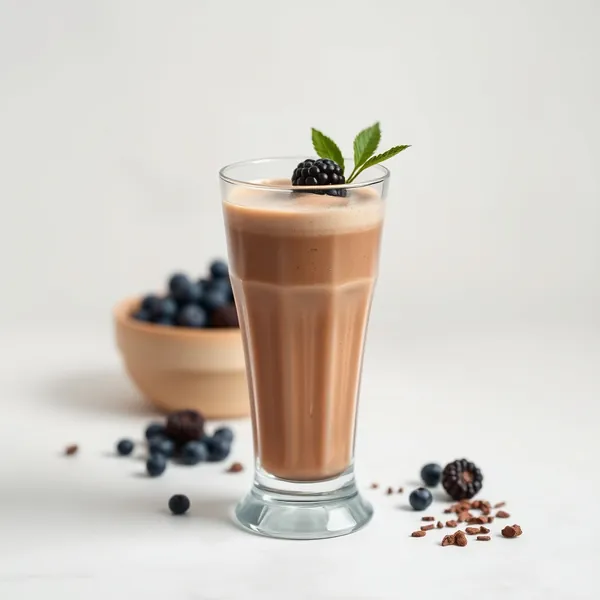 Smoothie Desintoxicante de Cacau e Leite de Cannabis