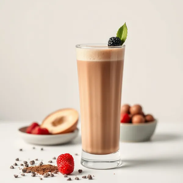 Smoothie Desintoxicante de Cacau e Leite de Macadamia