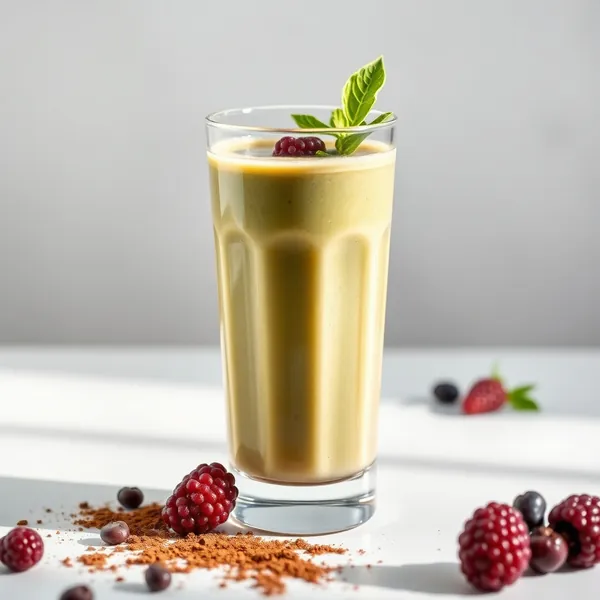 Smoothie Détox au Cacao et Thé Matcha
