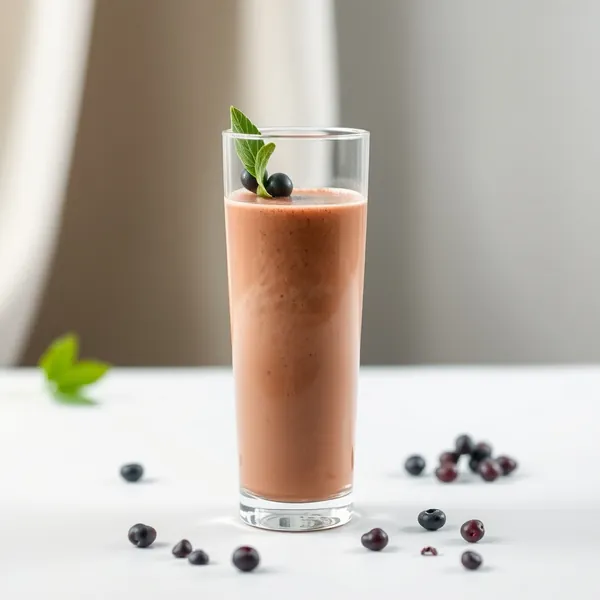 Detoxing Cacao Powder Rice Milk Smoothie