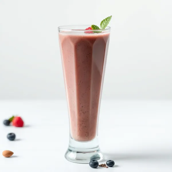 Smoothie Détox aux Graines de Chia et Lait d'Amande