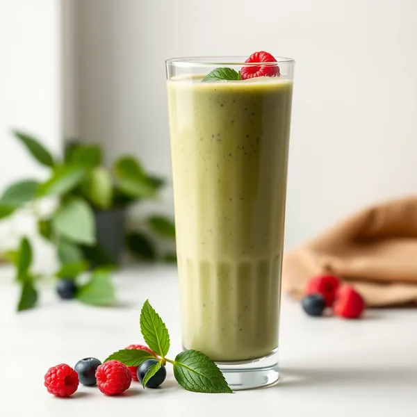 Batido Detox de Semillas de Chía y Té Matcha