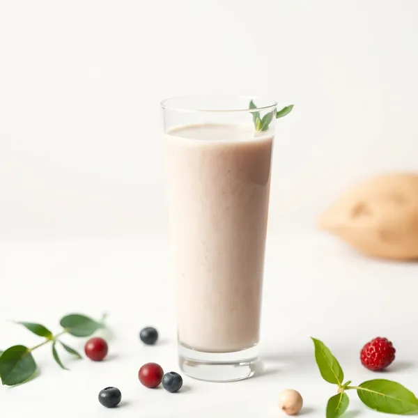 Batido Desintoxicante de Leche de Coco y Macadamia