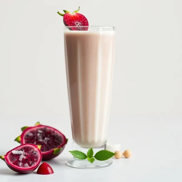 Batido Detox de Pitaya y Leche de Macadamia
