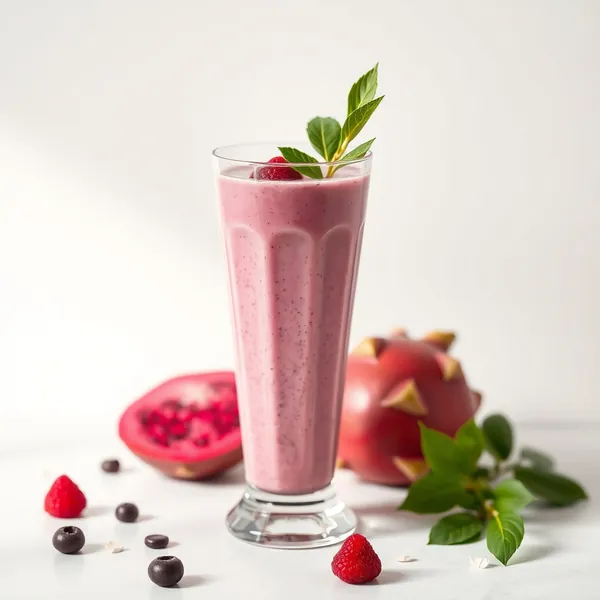 Smoothie Détox de Pitaya et Lait d'Avoine