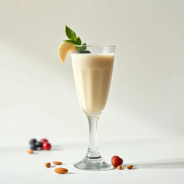 Smoothie Détoxifiant au Gingembre et Lait d'Amande