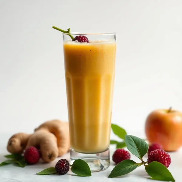 Smoothie Détox au Gingembre et à la Pomme