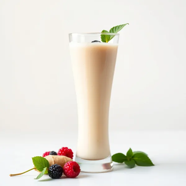Smoothie Detox de Gengibre e Leite de Kefir