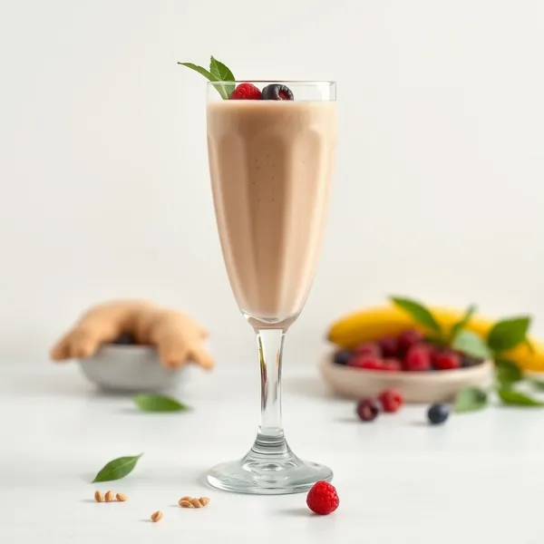 Batido Detox de Jengibre y Leche de Espelta