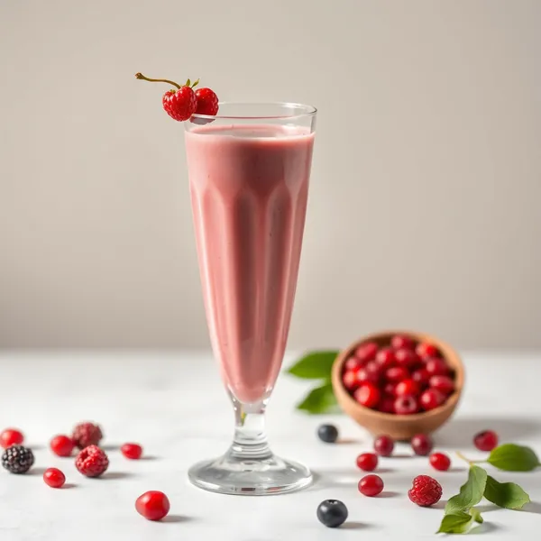 Smoothie Détox de Baie de Goji et Lait de Cajou