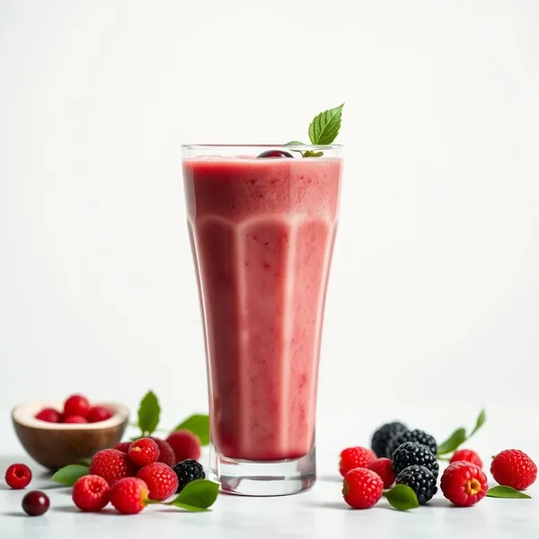 Smoothie Détox de Baies de Goji et Eau de Coco