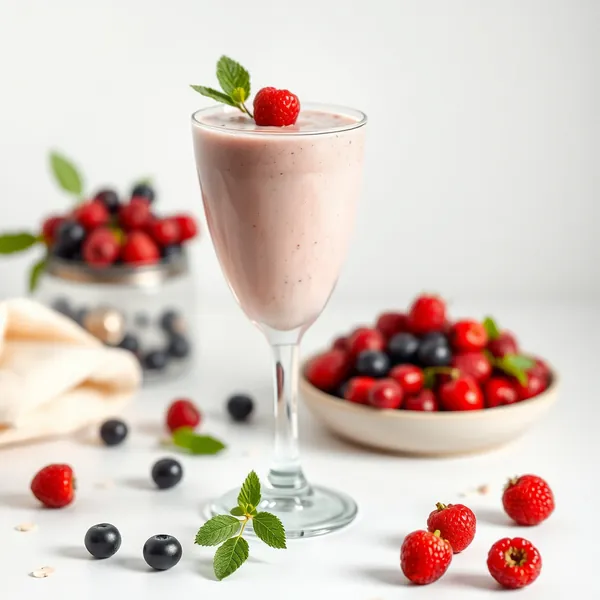 Smoothie Détox aux Baies de Goji et Lait d'Avoine