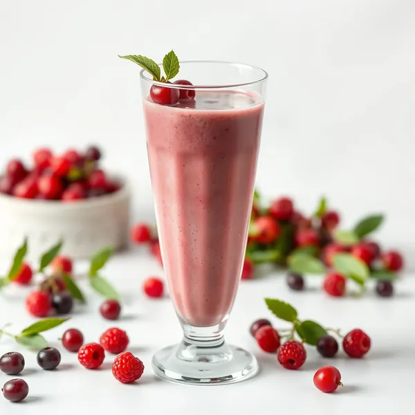 Smoothie Detox di Bacche di Goji e Latte di Riso