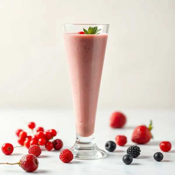 Smoothie Desintoxicante de Baga de Goji e Leite de Soja