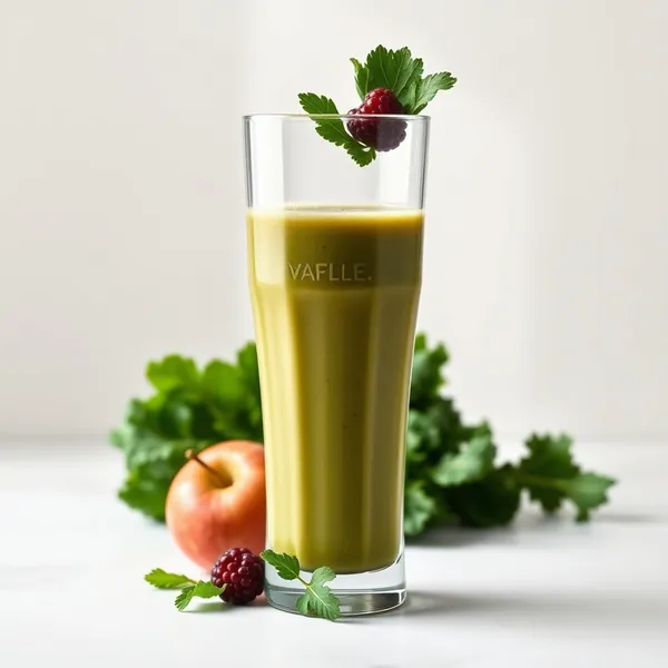 Smoothie Détox au Chou Frisé et à la Pomme