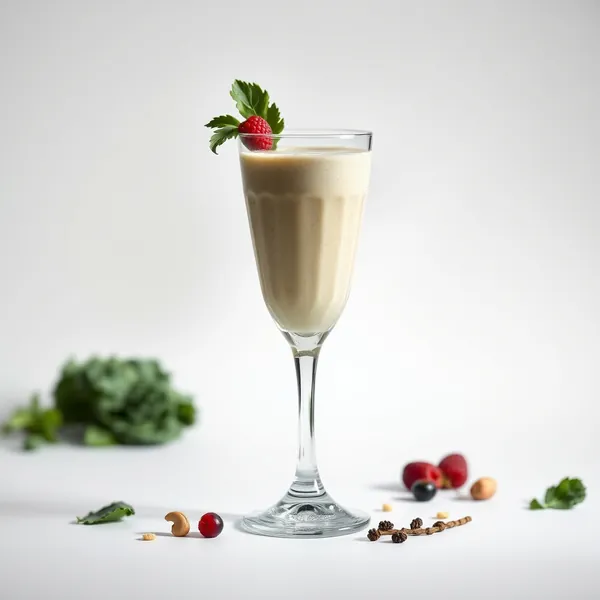 Smoothie Desintoxicante de Couve e Leite de Castanha