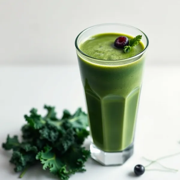 Smoothie Détox au Kale et Thé Matcha