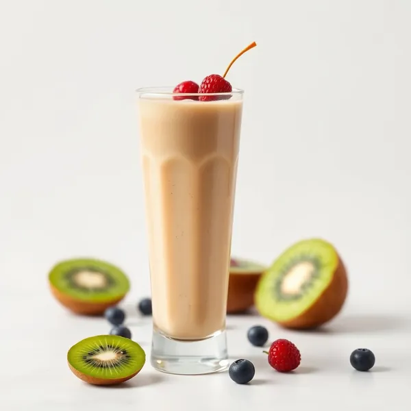 Detoxing Kiwi Protein Shake Smoothie