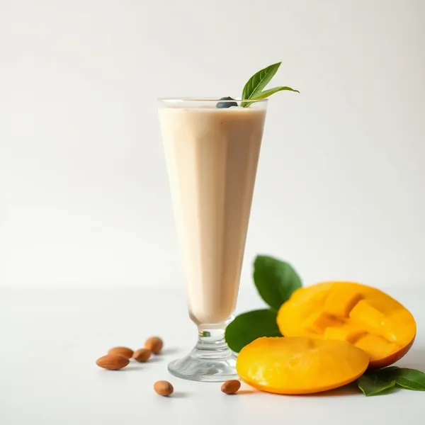 Smoothie Détox à la Mangue et au Lait d'Amande