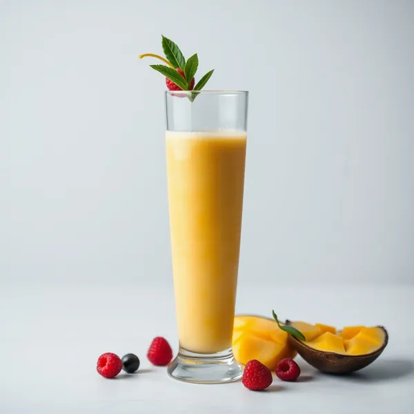 Smoothie Détox à la Mangue et à l'Eau de Coco