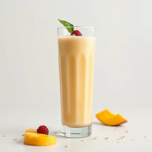 Smoothie Détox à la Mangue et au Lait d'Avoine
