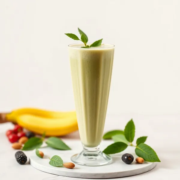 Batido Detox de Matcha, Almendra y Leche de Coco