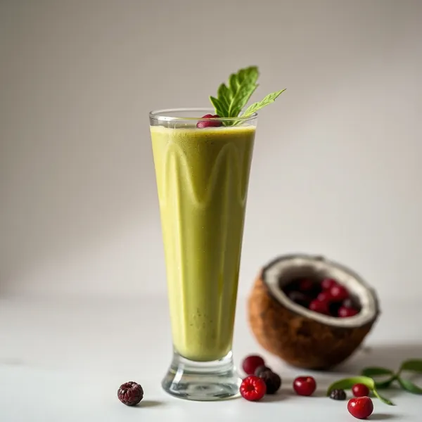Smoothie Détox au Matcha et Eau de Coco