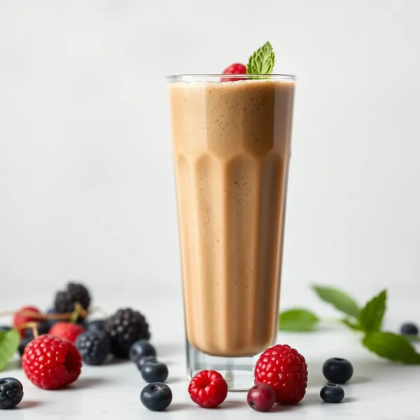Detox Matcha Cold Brew Kaffee Smoothie