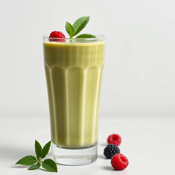 Smoothie Détox au Matcha et Lait de Chanvre