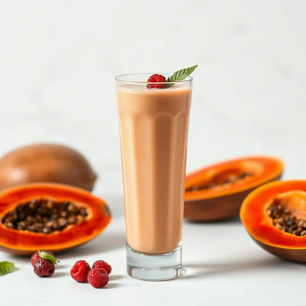 Smoothie Détox à la Papaye et au Yaourt Grec