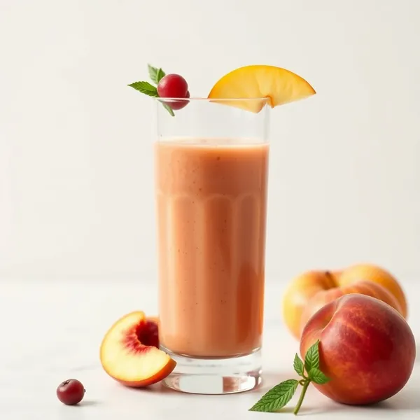 Smoothie Détox Pêche et Pomme