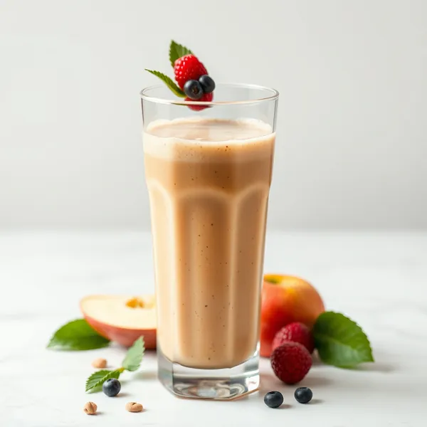 Smoothie Détox au Beurre de Cacahuète et Jus de Pomme