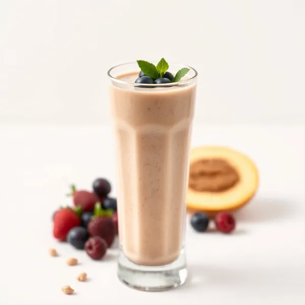 Smoothie Detossificante al Burro di Arachidi e Latte di Farro