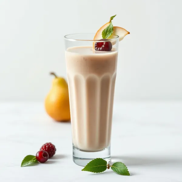 Batido Desintoxicante de Pera y Leche de Anacardo