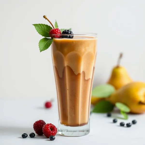 Batido Detox de Pera y Café Frío