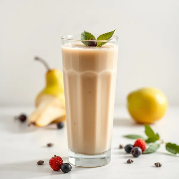 Smoothie Détox à la Poire et au Lait de Chanvre