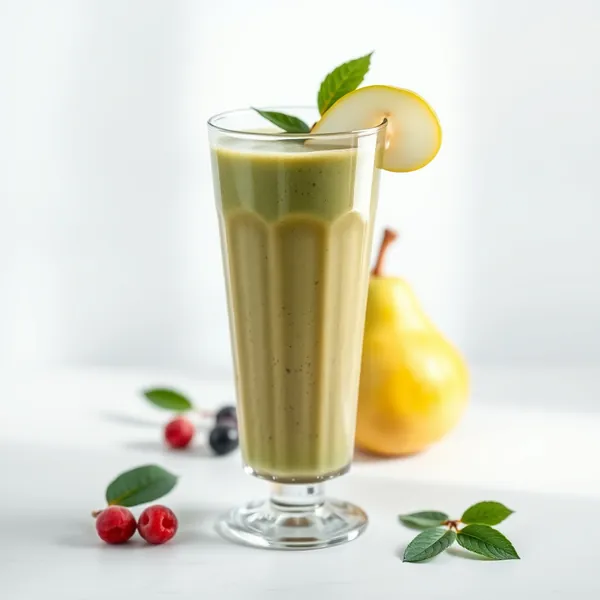Smoothie Détox Poire et Thé Matcha