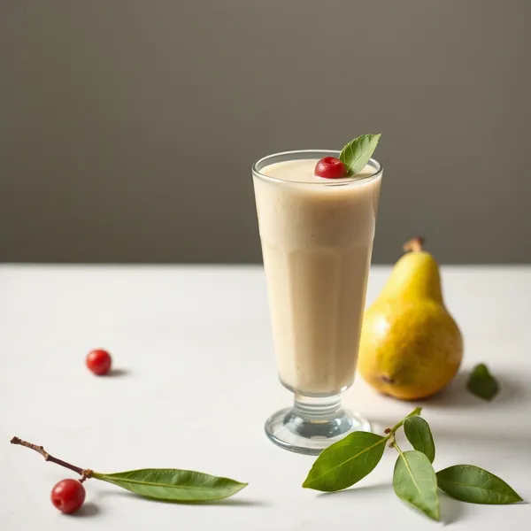 Smoothie Detox de Pera e Leite de Ervilha