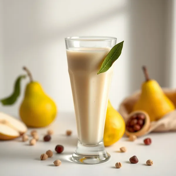 Detox-Smoothie mit Birne und Pistazie