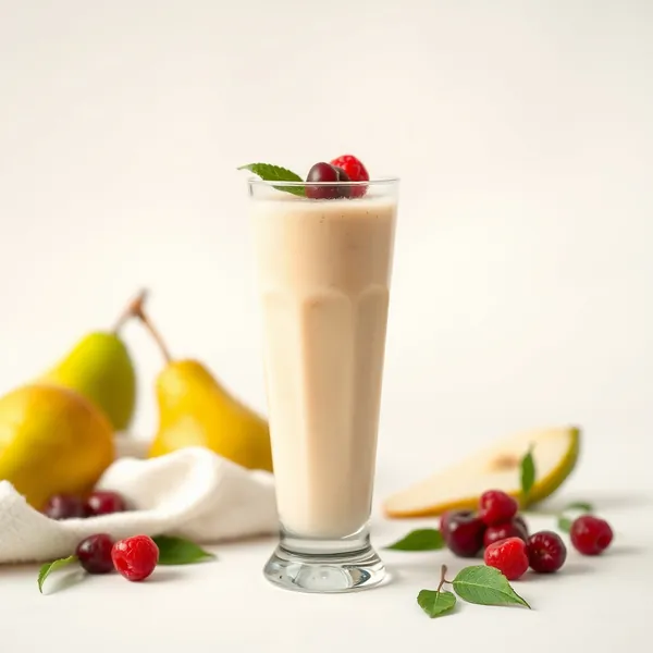 Smoothie Detox di Pera e Latte di Riso